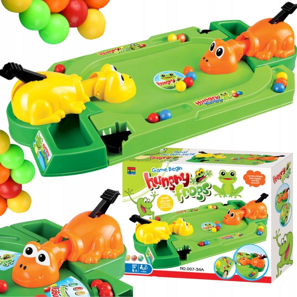 Greedy frog game
