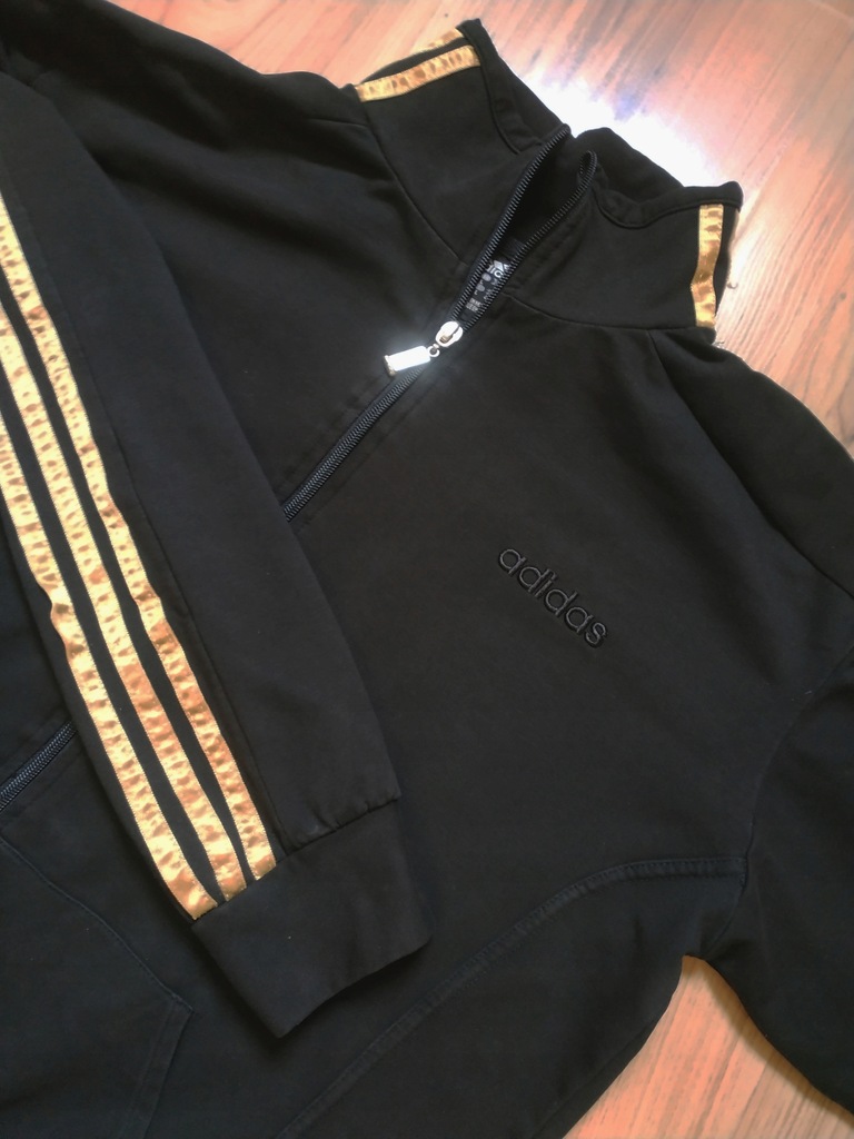adidas bluza złote paski adidas bluza złote paski