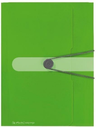 Teczka rysunkowa A4 z gumką Easy Orga Zielona