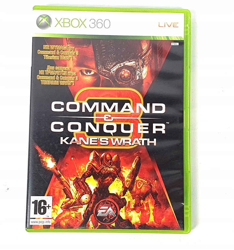 XBOX 360 gra Command & Conquer 3: Kane's Wrath