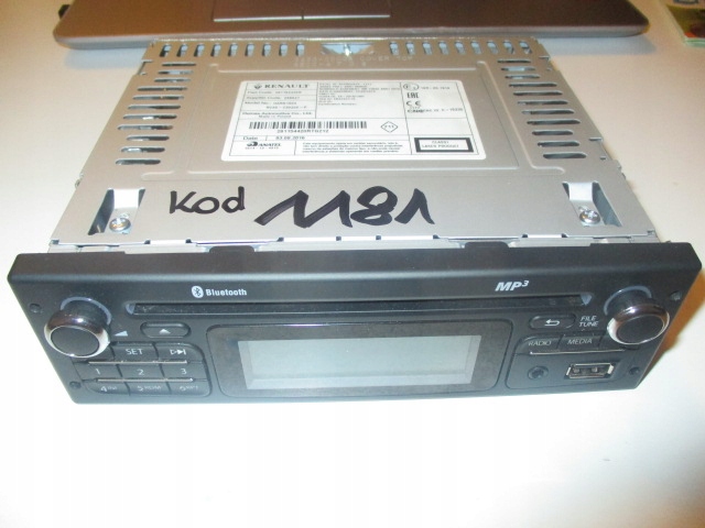 RADIO CD BLUETOOTH MP3 RENAULT KANGOO 281154420R
