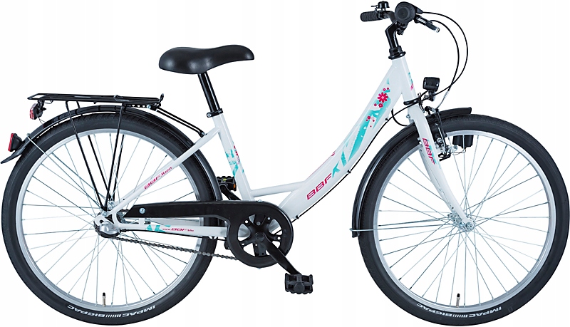 Rowery dziecięce BBF Mover Girl 24 (3-speed) Biały