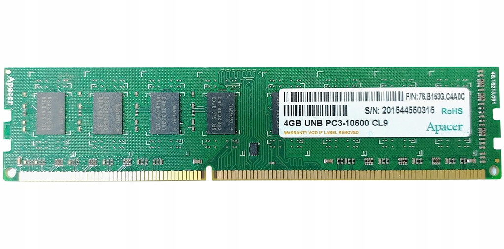 Купить Оперативная память 4 ГБ DDR3 PC3-10600U 1333 МГц INTEL AMD: отзывы, фото, характеристики в интерне-магазине Aredi.ru