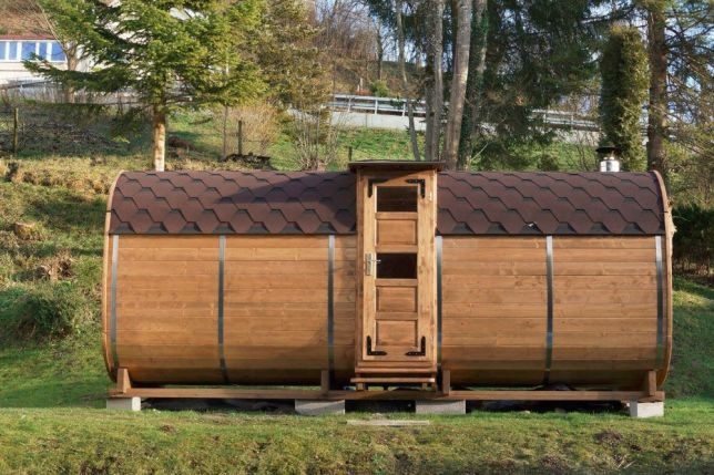 beczka, przyczepa kempingowa, domek holenderski