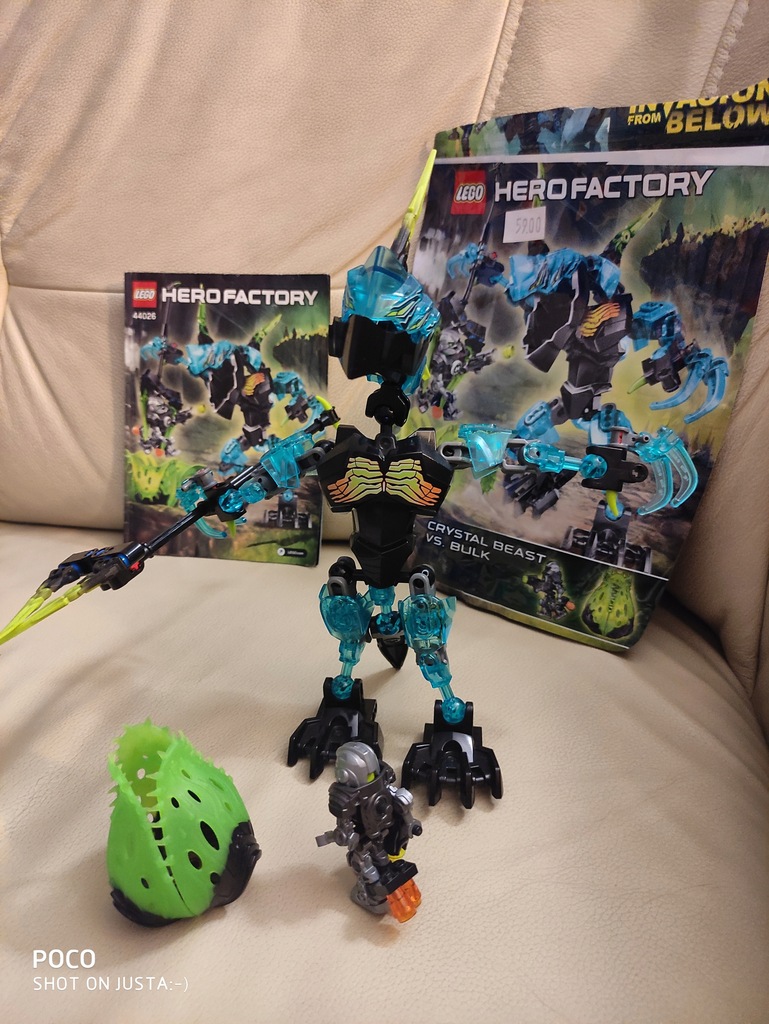 LEGO Hero Factory Kryształowa Bestia 44026