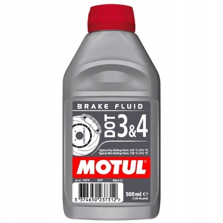 MOTUL DOT 3 & 4 BRAKE FLUID - PLYN HAMULCOWY