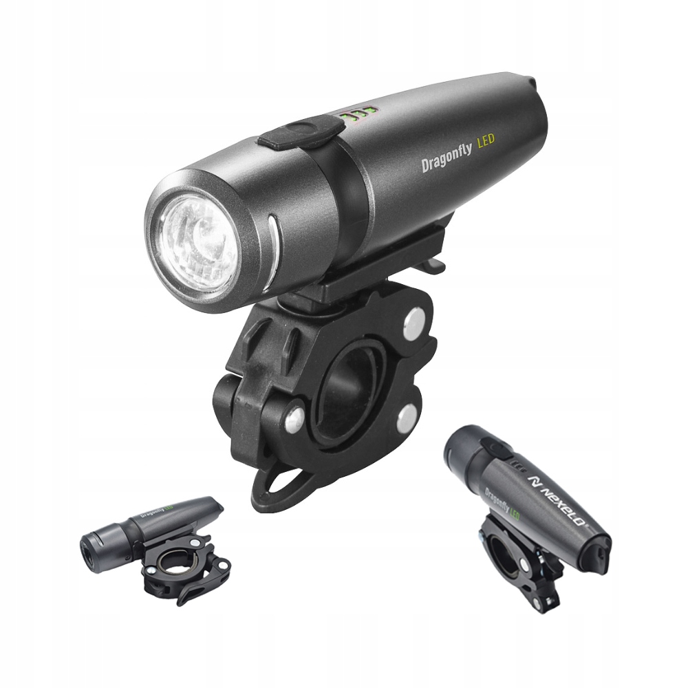Lampa lampka przód Nexelo Dragonfly 300lm 2200 mAh
