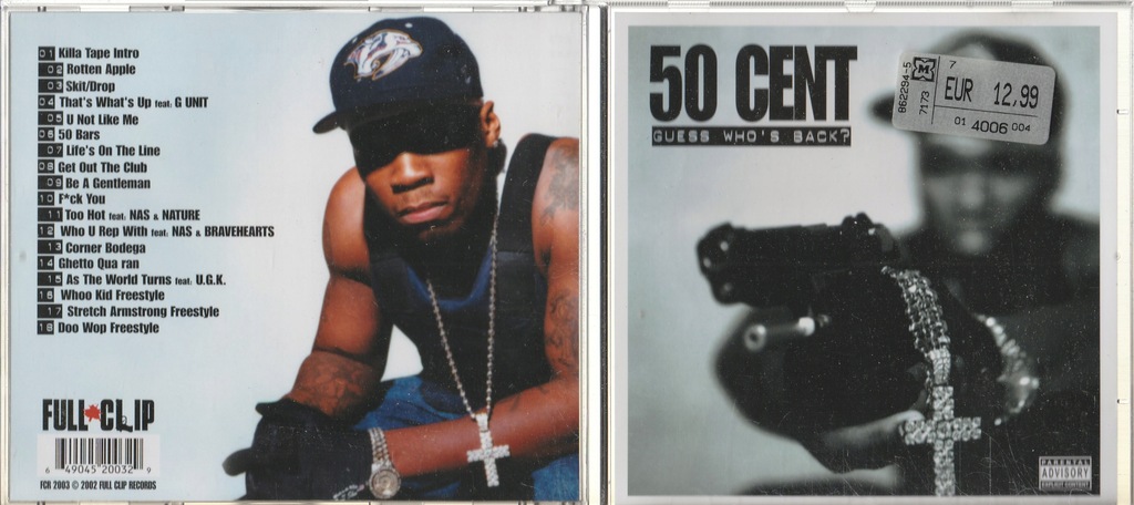 Płyta CD 50 Cent - Guess Who's Back? 2002 I Wydanie