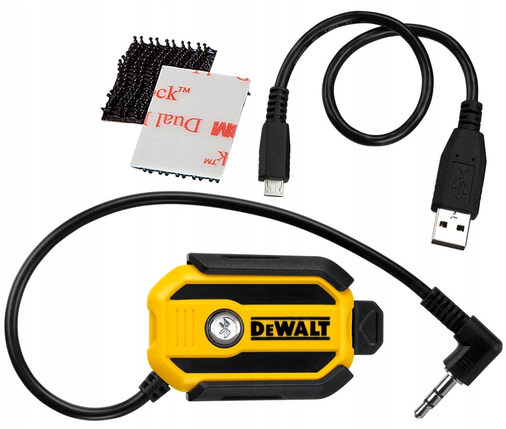 blast vedvarende ressource Meget rart godt Adapter przejściówka audio Bluetooth DeWALT DCR002 - 8031818983 - oficjalne  archiwum Allegro