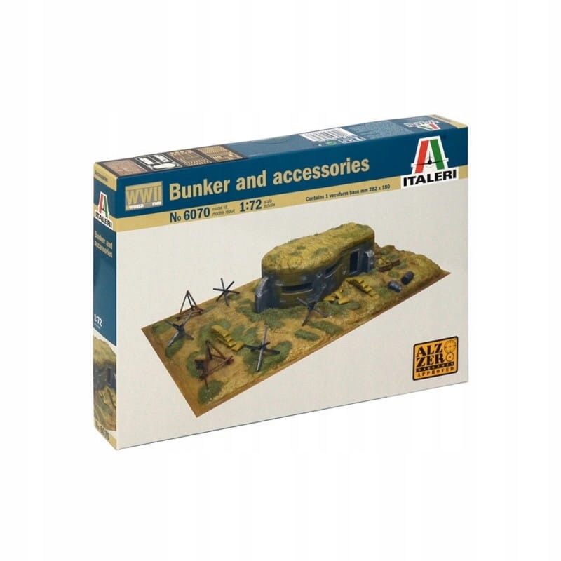 Bunkier i akcesoria (II Wojna Światowa) 1:72