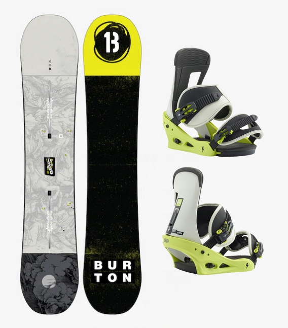 BURTON Descendant Camber 155 + BURTON Freestyle