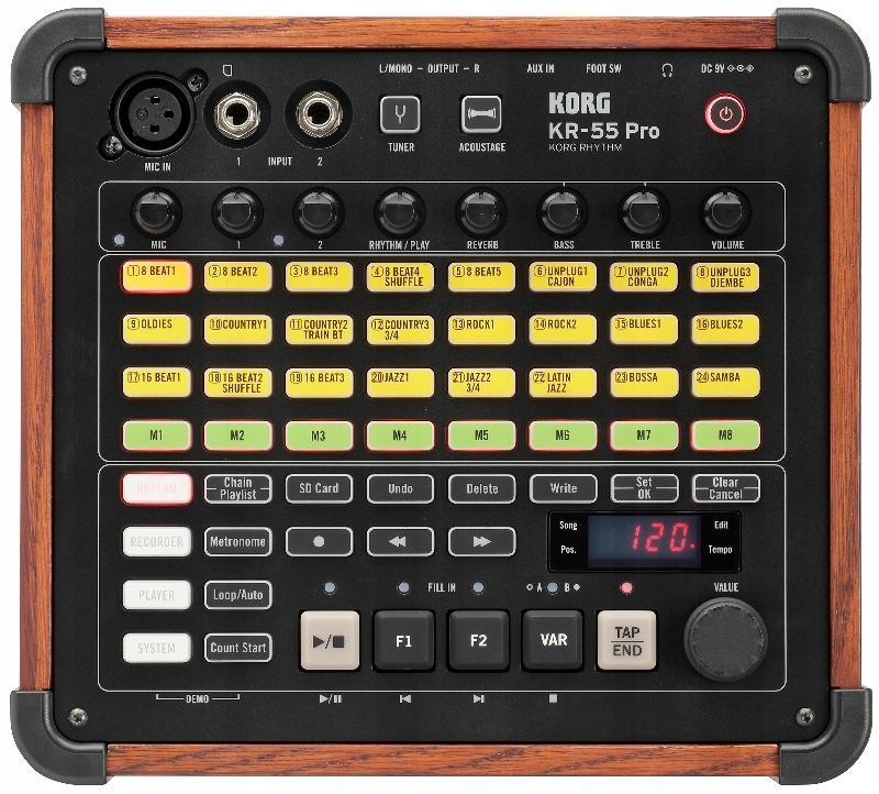 KORG KR 55PRO Maszyna perkusyjna z mikserem Nowość