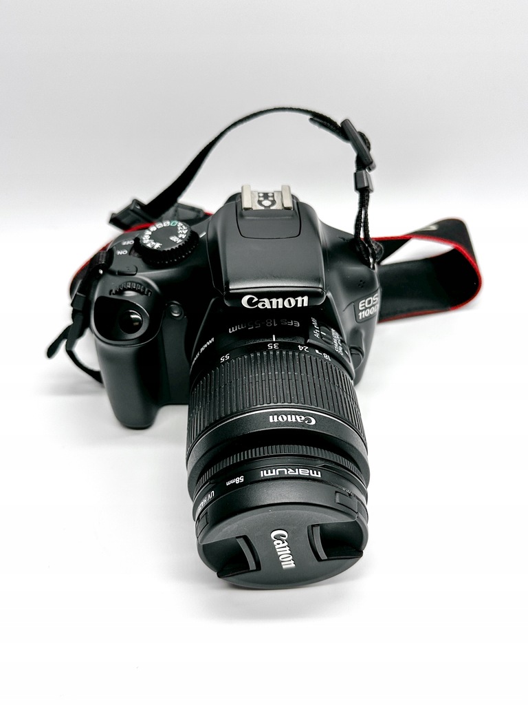 Lustrzanka Canon EOS 1100 D korpus + obiektyw