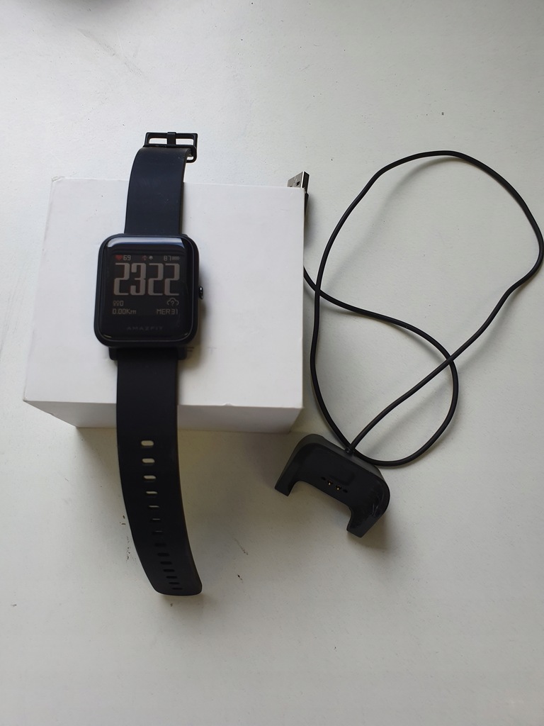 XIAOMI SMARTWATCH AMAZFIT BIP BLACK - 8275796534 - oficjalne archiwum Allegro