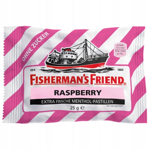 Cukierki Fisherman's Friend Malinowe 24x25g 600 g