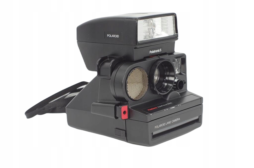POLAROID POLASONIC AUTOFOCUS 5000 + POLATRONIC 5