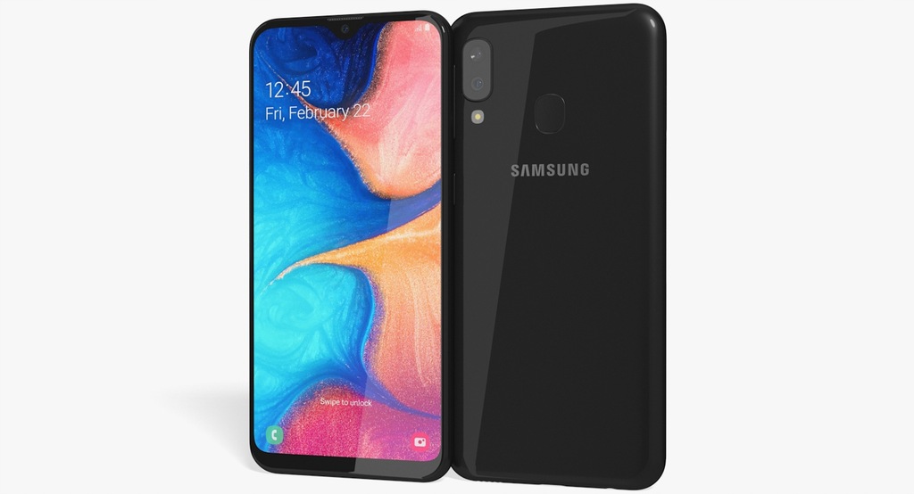 Smartfon Samsung Galaxy A20e 3 GB / 32 GB pęknięty