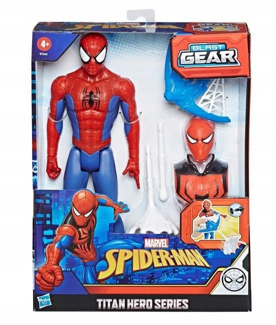 Figurka Titan z wyrzutnią Spiderman