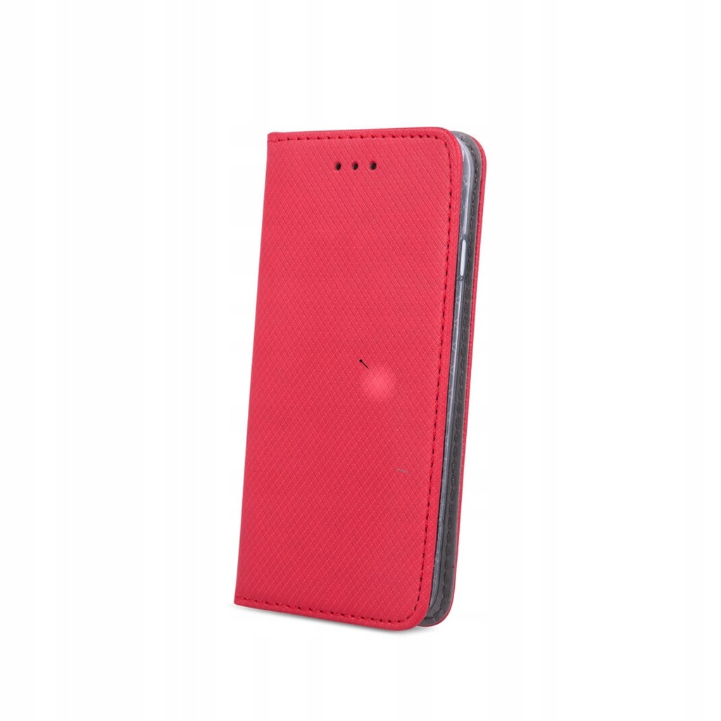 Czerwone etui z klapką Huawei P9 Lite