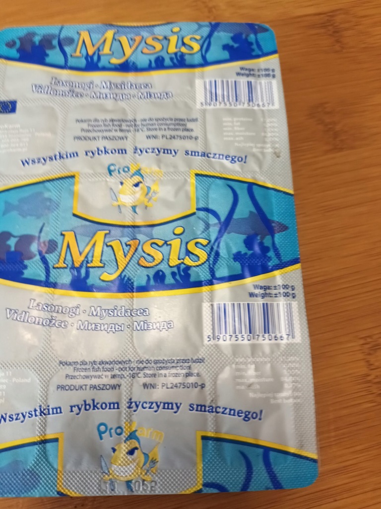 ProKarm Mysis mrożony blister 100g