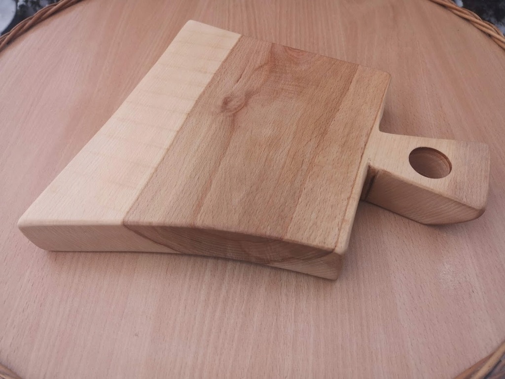 Deska drewniana buk serwowanie krojenie podstawka