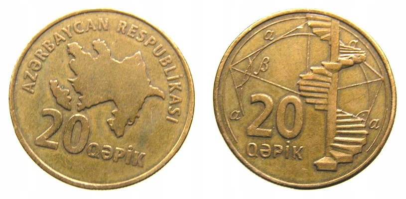 9607. AZERBEJDŻAN, 20 GAPIKÓW, 2006