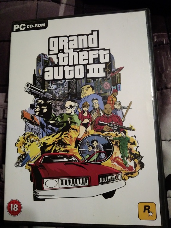 Gra Grand Theft Auto III PC CD-Rom
