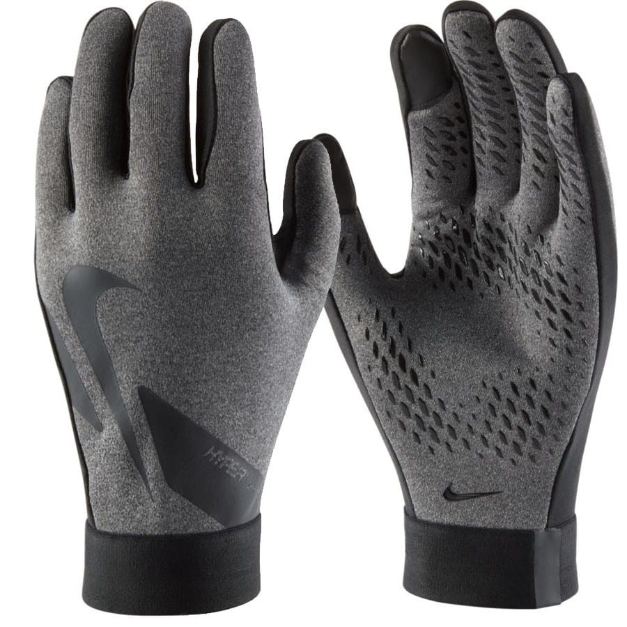 Rękawiczki piłkarskie Nike Hyperwarm SZARY; S