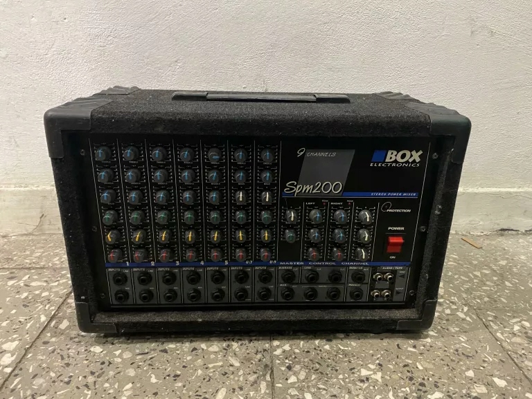 WZMACNIACZ POWER MIXER BOX ELECTRONICS SPM 200 12444965845