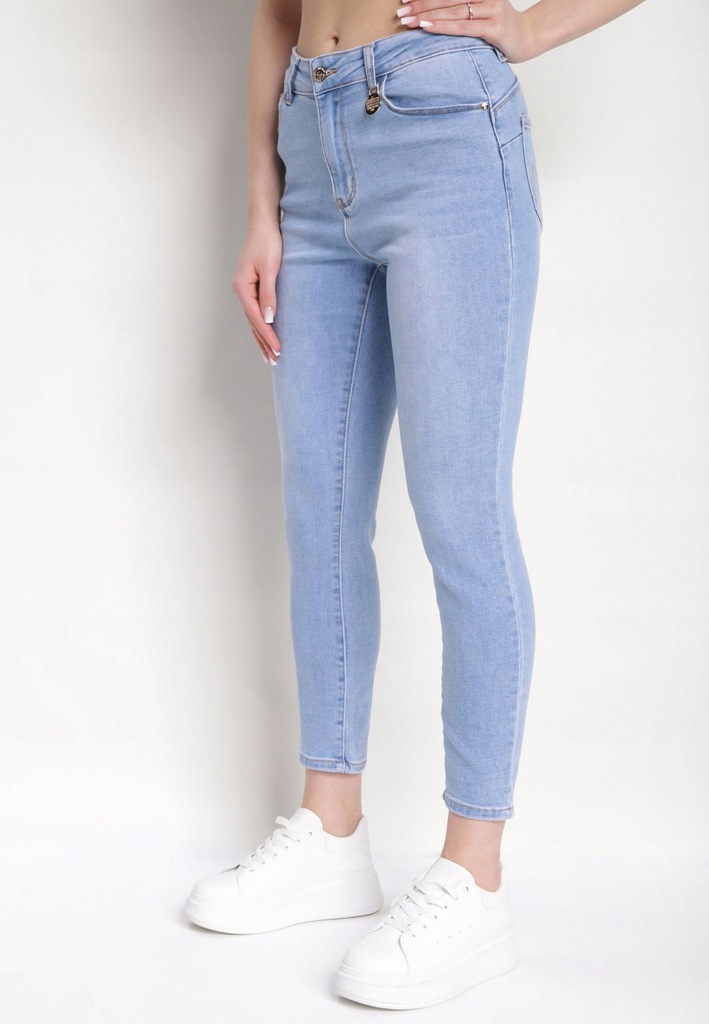 Born2Be Jasnoniebieskie Jeansy damskie 31 Skinny