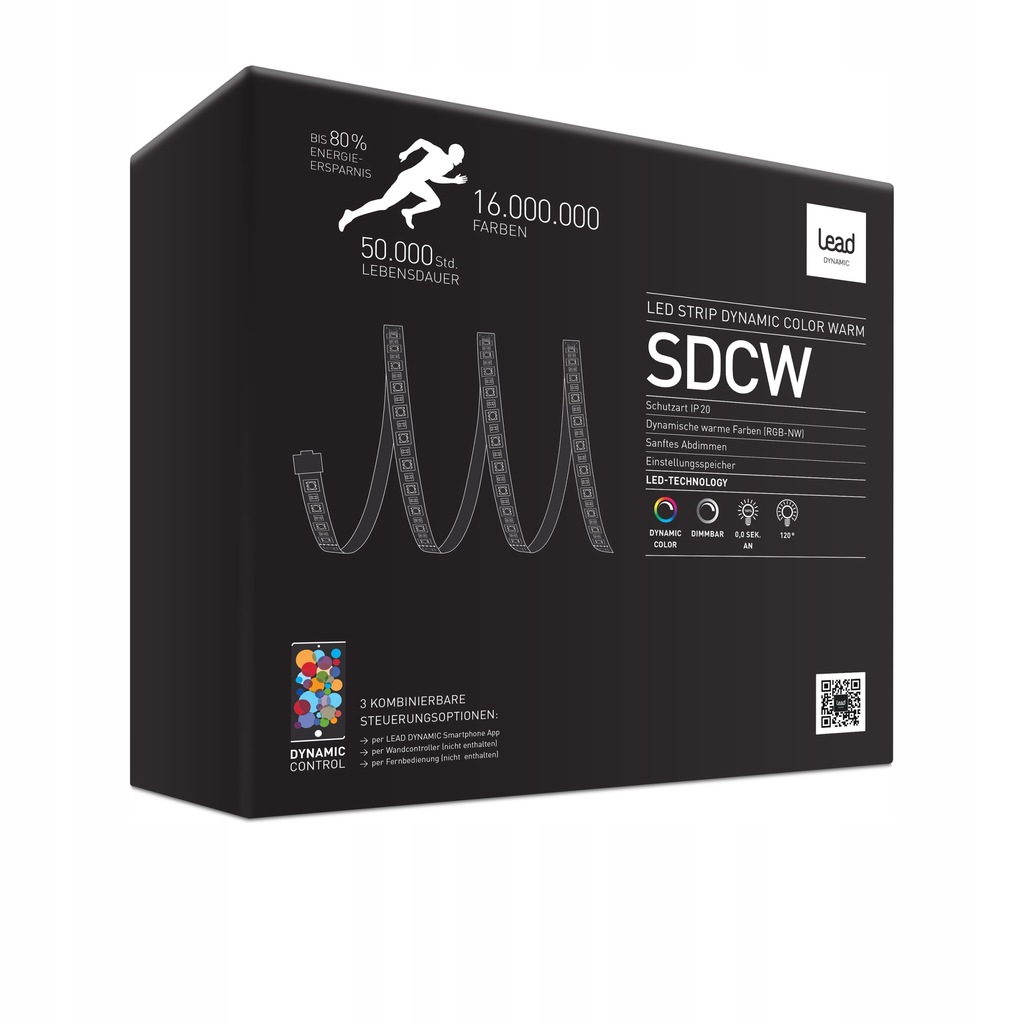 Taśma LED SDCW WiFi IP20 72W 5m Dynamic Color