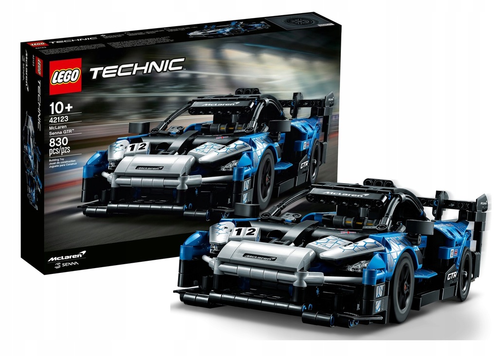 LEGO TECHNIC McLaren Senna GTR 42123 KLOCKI DZIECI SAMOCHÓD WYŚCIGOWY