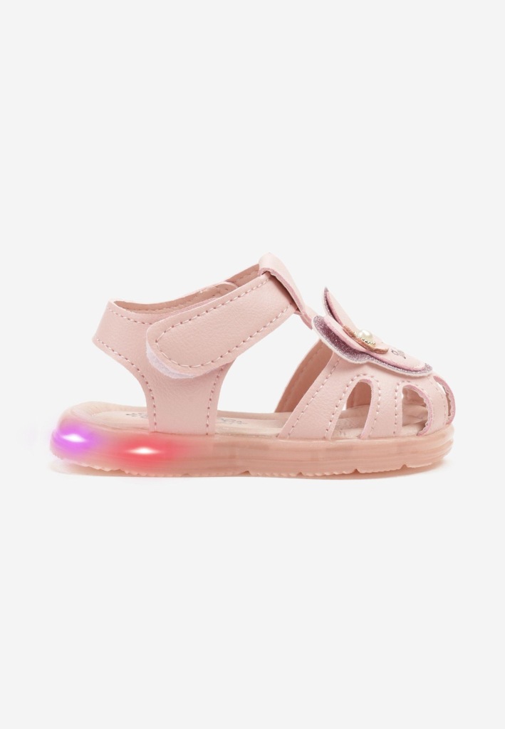 Born2Be Różowe Sandały 24 Ekoskóra Casual