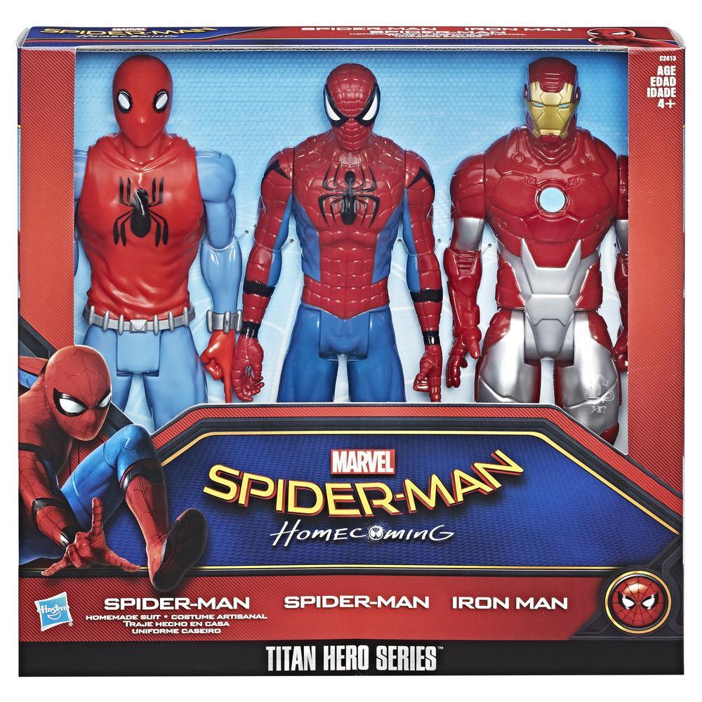 Spider-Man Homecoming Titan Hero Series 3-Pack
