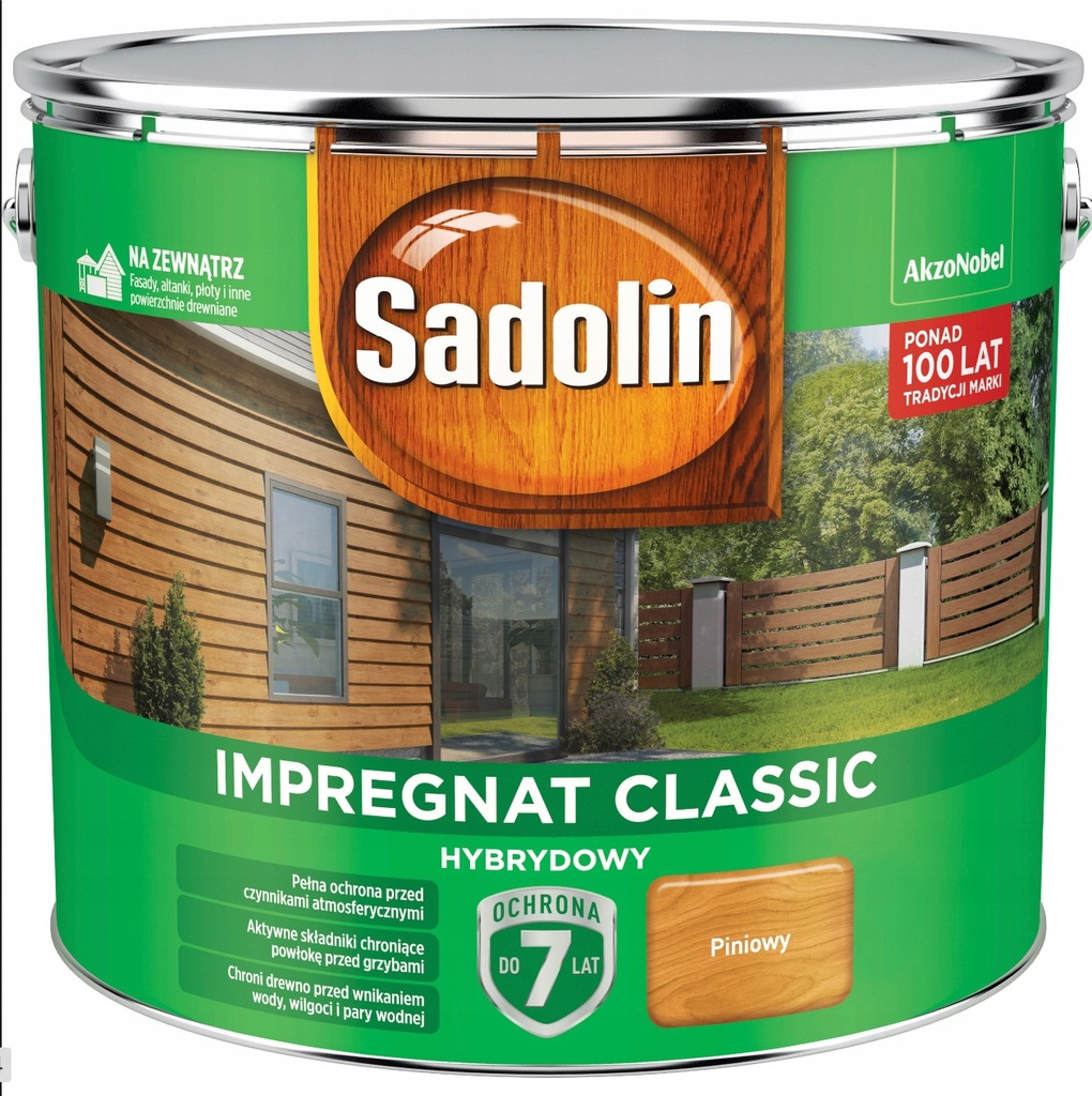 Sadolin Classic Hybrydowy Piniowy 9L