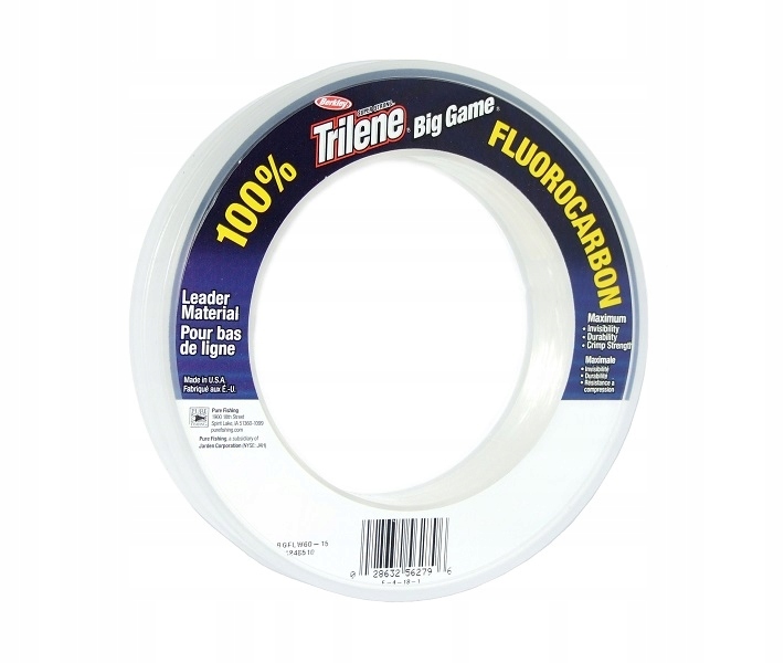 Fluorocarbon Berkley Trilene Big Game 0.46, 9.1kg