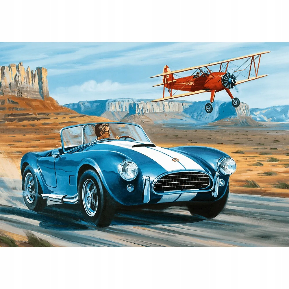 PUZZLE TREFL PREMIUM PLUS QUALITY 1000 EL TEA TIME: PUSTYNNY WYŚCIG