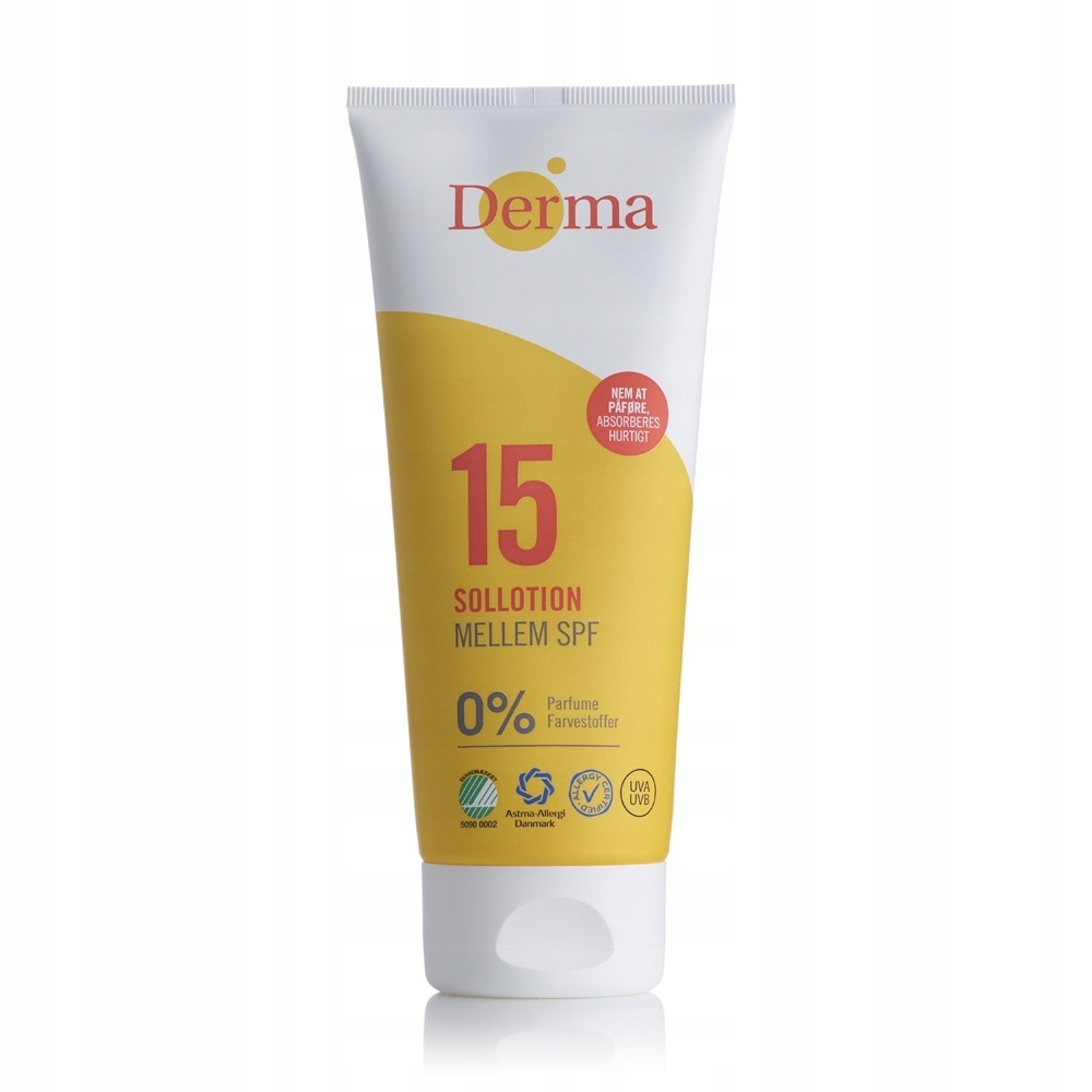 DERMA SUN BALSAM SŁONECZNY DO OPALANIA SPF15 200ml