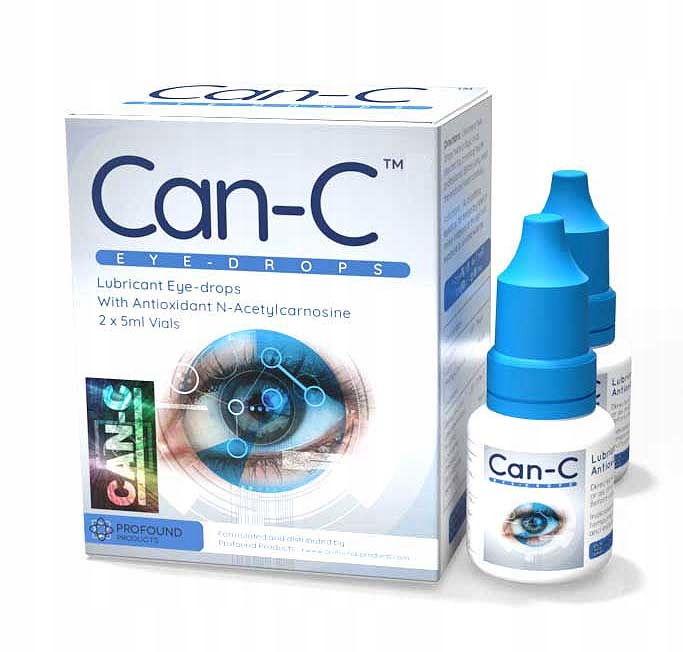Can-C KROPLE ZAĆMA JASKRA N-acetylokarnozyna 2x5ml