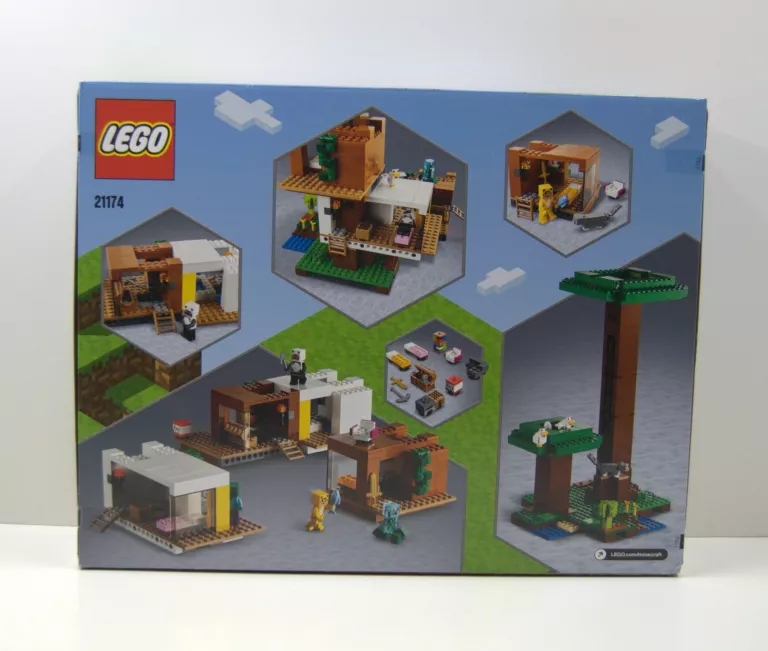 LEGO MINECRAFT 21174 NOWOCZESNY DOMEK NA DRZEWIE - 12348419668 - oficjalne archiwum Allegro