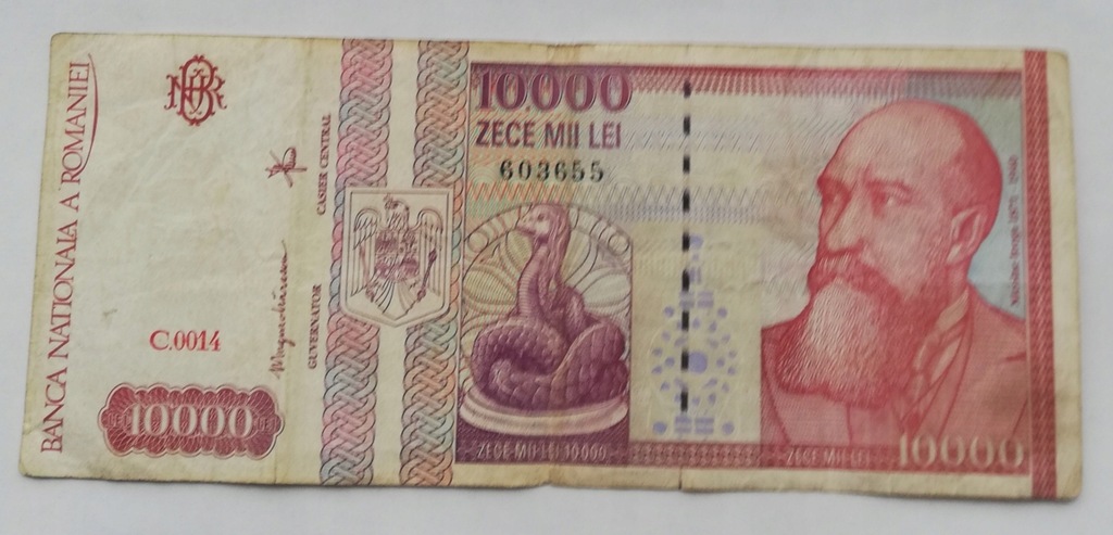 Rumunia 10000 lei 1994