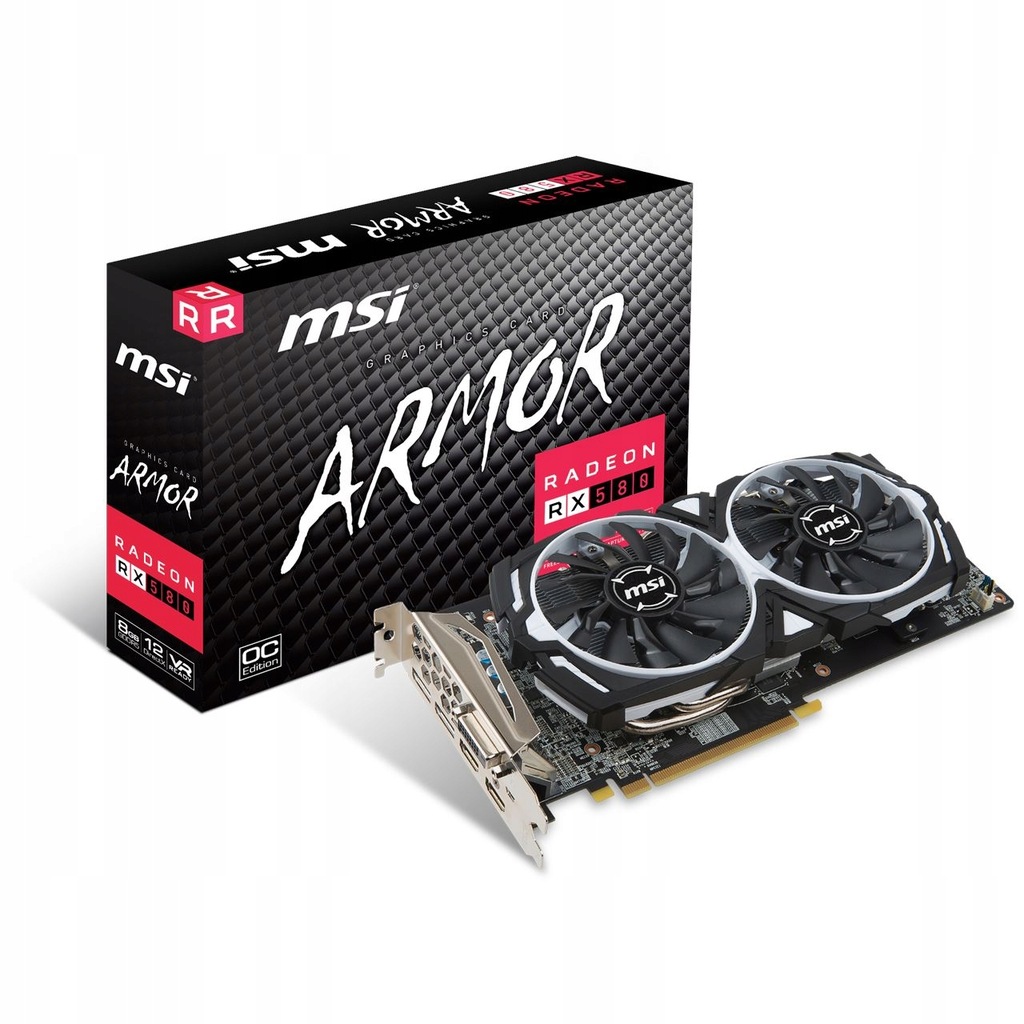 Купить Видеокарта MSI Radeon RX 580 ARMOR OC 8 ГБ ТОП-класса: отзывы, фото, характеристики в интерне-магазине Aredi.ru