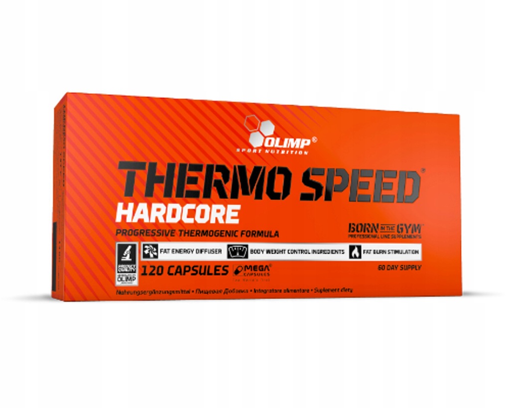 Thermo Speed OLIMP 120 szt. Wielozadaniowe Kapsułki