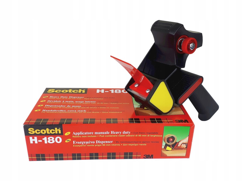 3M H180 SCOTCH oklejarka DO TAŚMY PAKOWEJ 48MM 7813578081