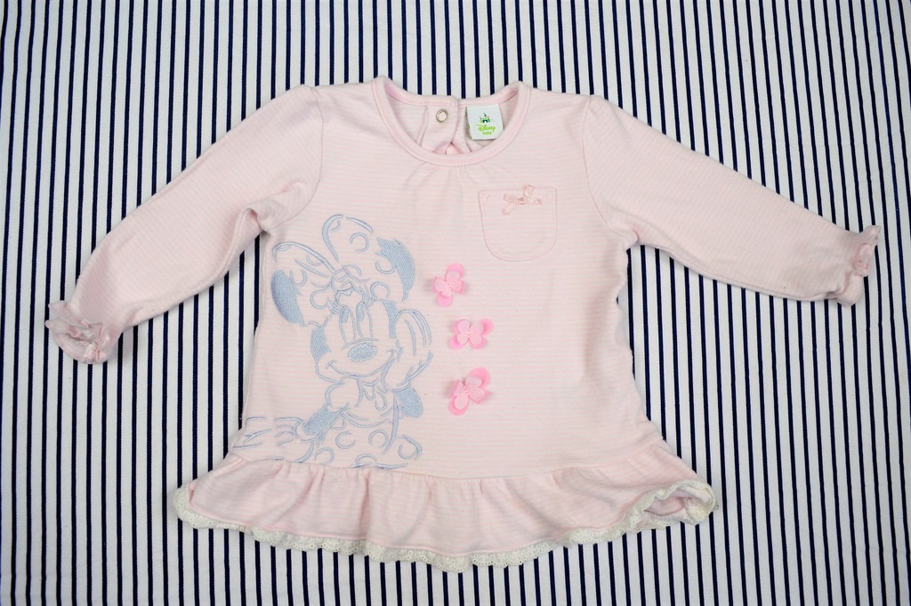 MATALAN DISNEY BLUZKA MYSZKA MINNIE 6-9m 74