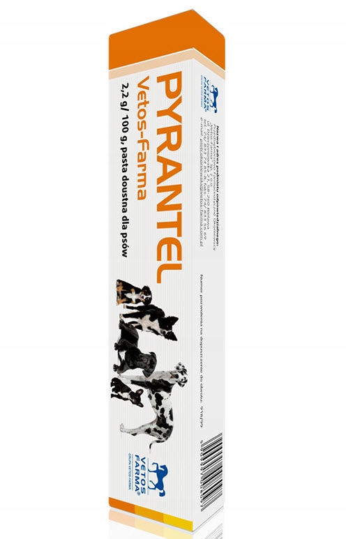 Pyrantel 100 g pasta na odrobaczenie dla psów