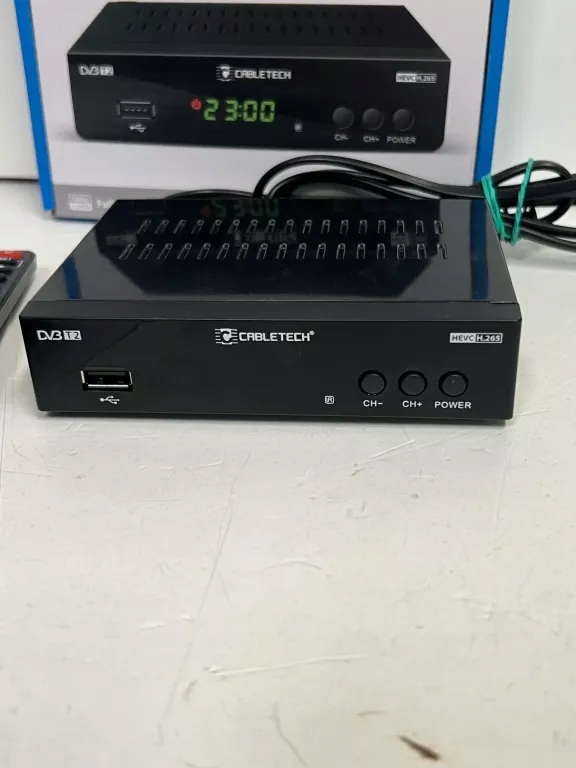 DEKODER DVBT2 CABLETECH URZ0338 GWARANCJA OKAZJA!!