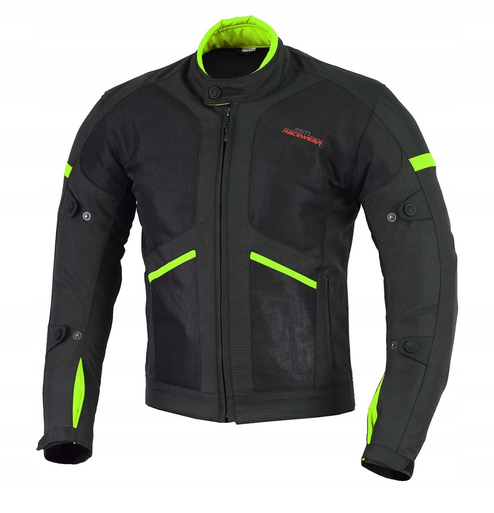 Купить ЛЕТНЯЯ МОТОЦИКЛОВАЯ КУРТКА SM RACE WEAR ZINC FLUO L: отзывы, фото, характеристики в интерне-магазине Aredi.ru