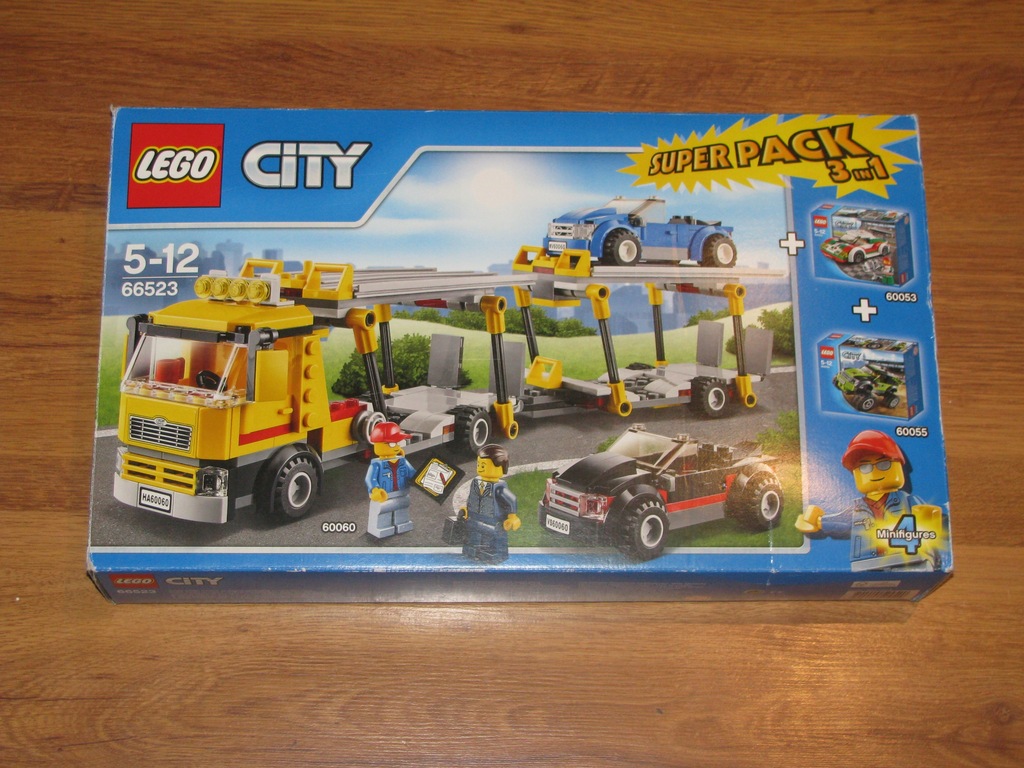 LEGO City 66523 Mega paka 3w1 Transporter 7952748998 oficjalne archiwum Allegro