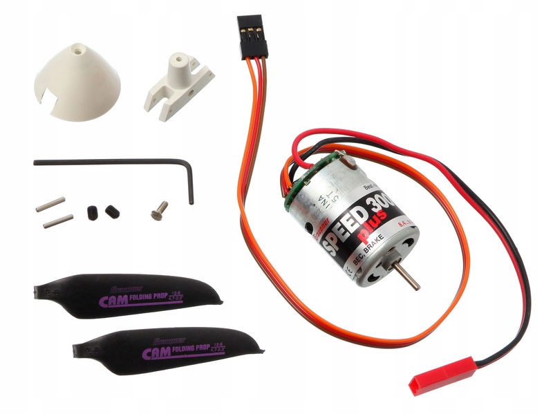 Silnik elek SPEED 300 L PLUS 8,4 V+reg.+śmigło